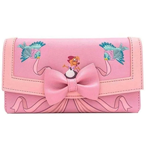Loungefly Cinderella 70th Anniversary Dress Flap Wallet Disney - Picture 9 of 9